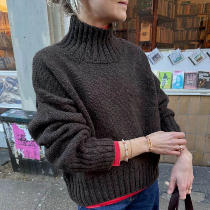 PetiteKnit Pattern Hannah Sweater O-Neck Strickanleitung - PetiteKnit (Heft) bei bei bei bei Lieblingsgarn