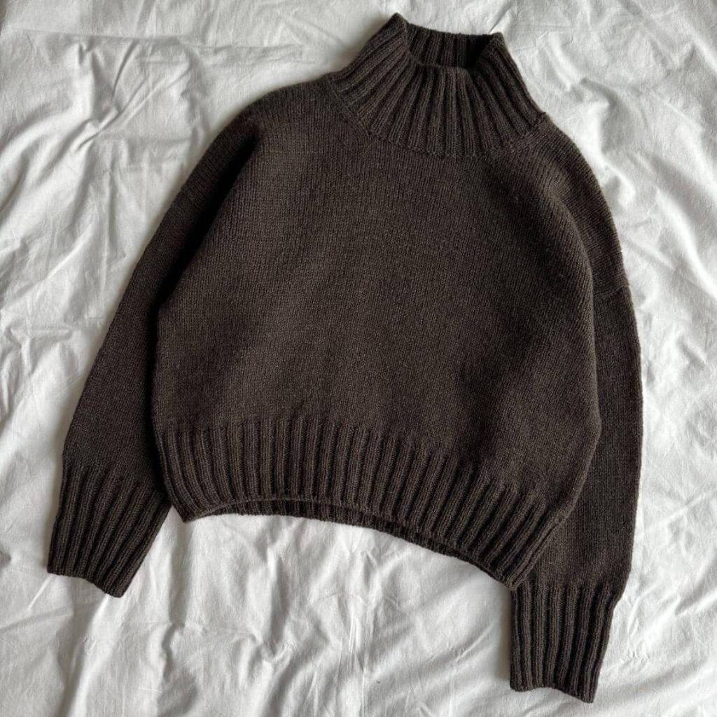 PetiteKnit Pattern Hannah Sweater O-Neck Strickanleitung - PetiteKnit (Heft) bei bei bei bei Lieblingsgarn