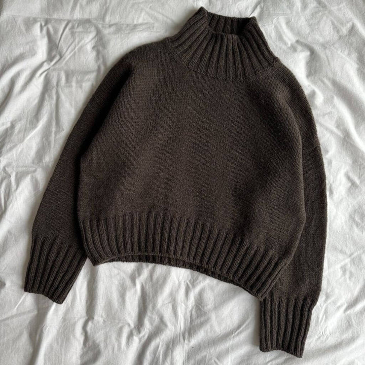 PetiteKnit Pattern Hannah Sweater O-Neck Strickanleitung - PetiteKnit (Heft) bei bei bei bei Lieblingsgarn