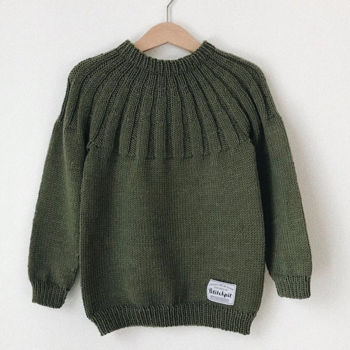 PetiteKnit Pattern Kinder Pullover Haralds Sweater Strickanleitung - PetiteKnit (Heft) bei bei bei bei Lieblingsgarn