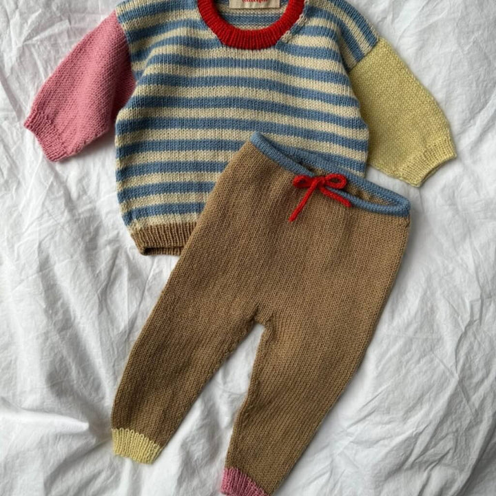 PetiteKnit Pattern Pullover &amp; Hose Holger Baby Set Strickanleitung - PetiteKnit (Heft) bei bei bei bei Lieblingsgarn