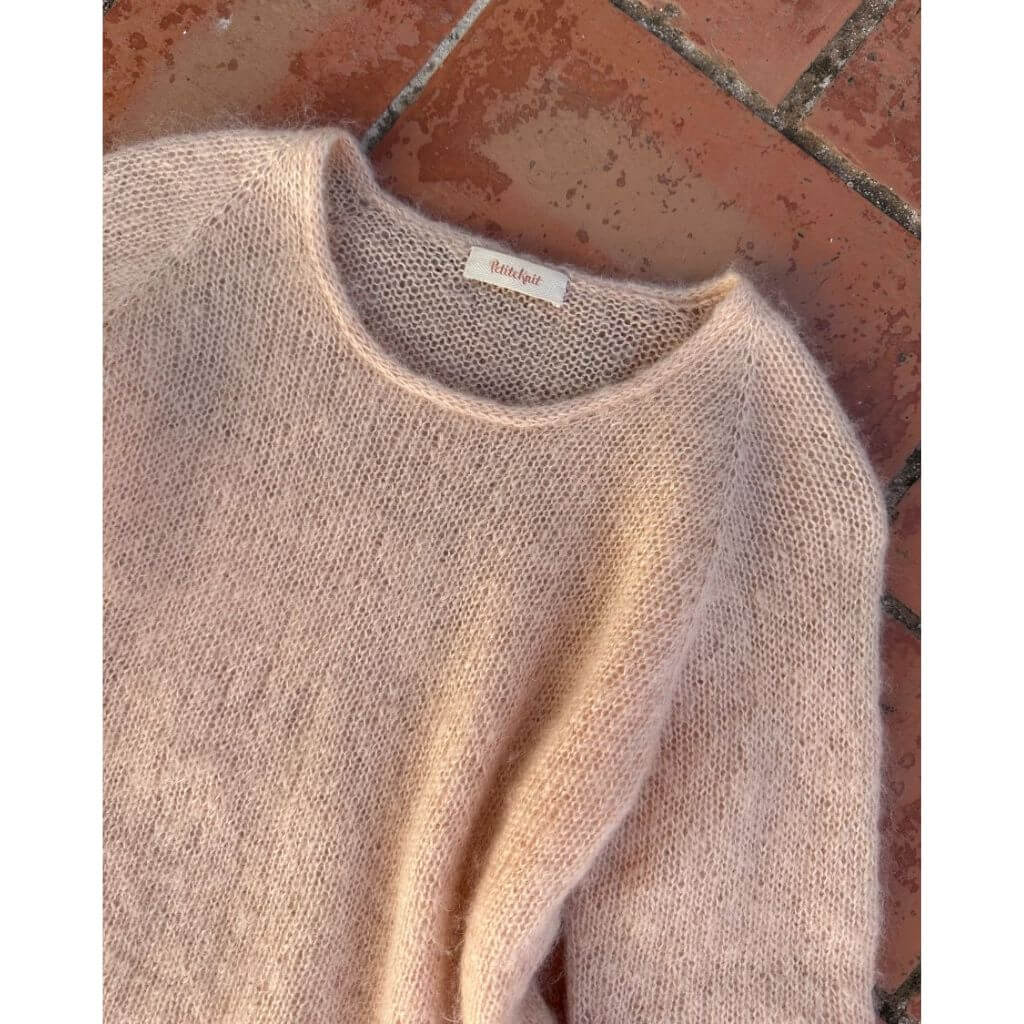 PetiteKnit Damen Kumulus Bluse O-Neck Strickanleitung - PetiteKnit (Heft) bei bei bei bei bei bei bei bei Lieblingsgarn