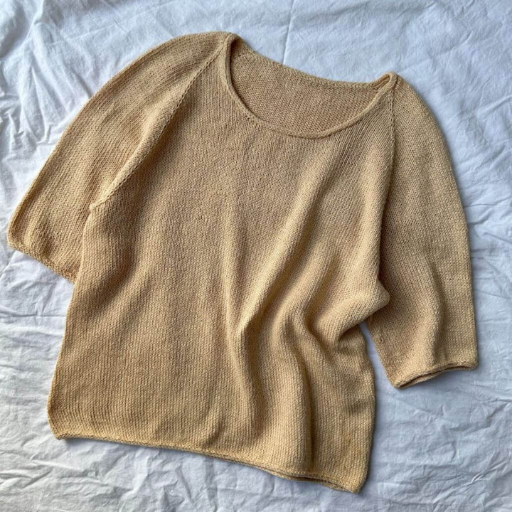 PetiteKnit Pattern Kumulus Tee O-Neck Strickanleitung - PetiteKnit (Heft) bei bei bei bei Lieblingsgarn
