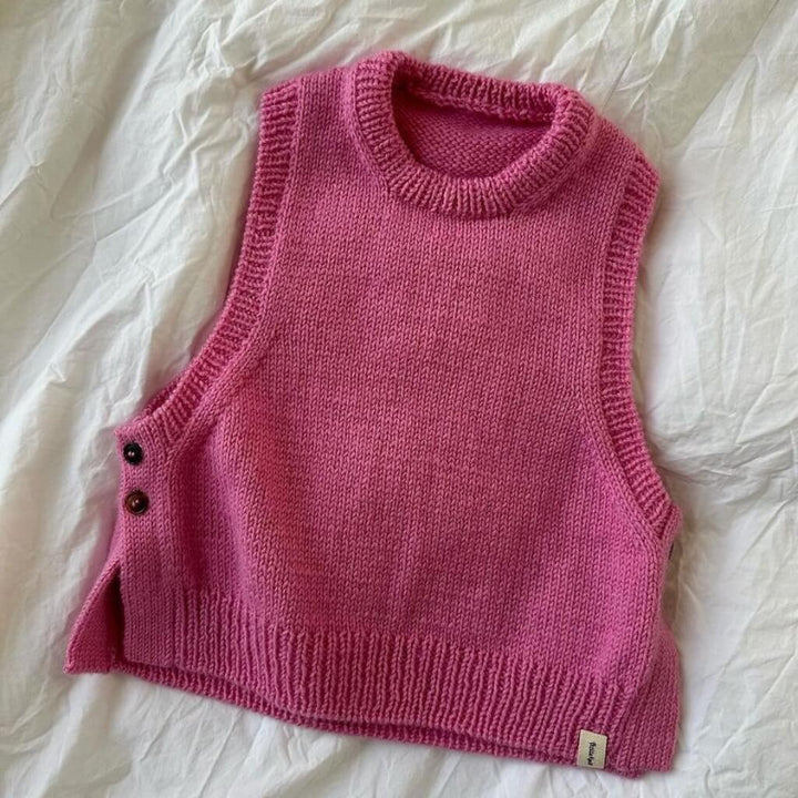 PetiteKnit Pattern Pullunder Lulu Slipover Junior Strickanleitung - PetiteKnit (Heft) bei bei bei bei Lieblingsgarn