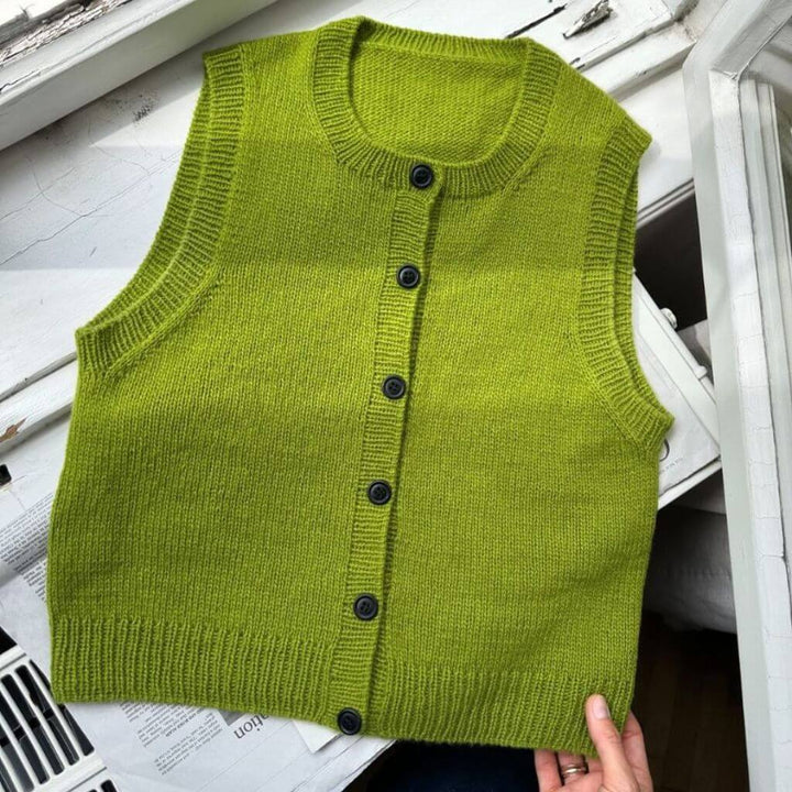 PetiteKnit Pattern Maggie Vest Top Strickanleitung - PetiteKnit (Heft) bei bei bei bei Lieblingsgarn
