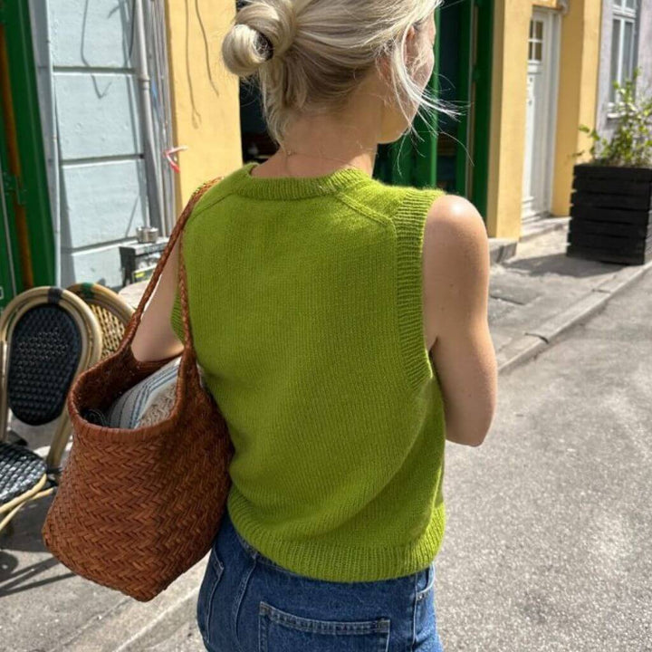 PetiteKnit Pattern Maggie Vest Top Strickanleitung - PetiteKnit (Heft) bei bei bei bei Lieblingsgarn