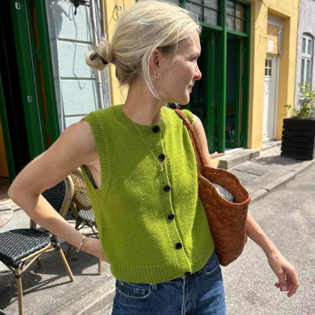 PetiteKnit Pattern Maggie Vest Top Strickanleitung - PetiteKnit (Heft) bei bei bei bei Lieblingsgarn