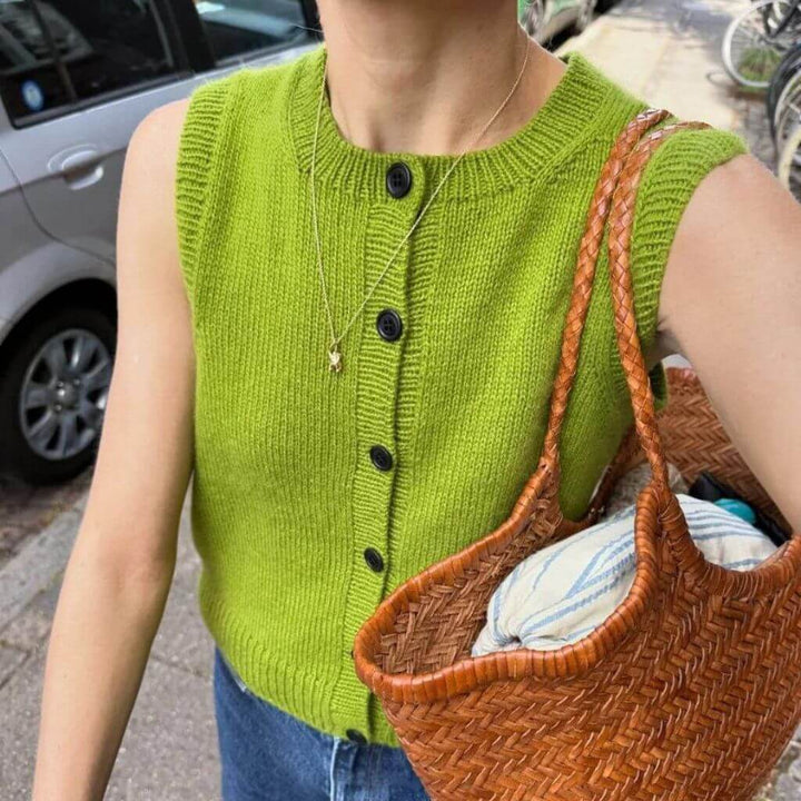 PetiteKnit Pattern Maggie Vest Top Strickanleitung - PetiteKnit (Heft) bei bei bei bei Lieblingsgarn