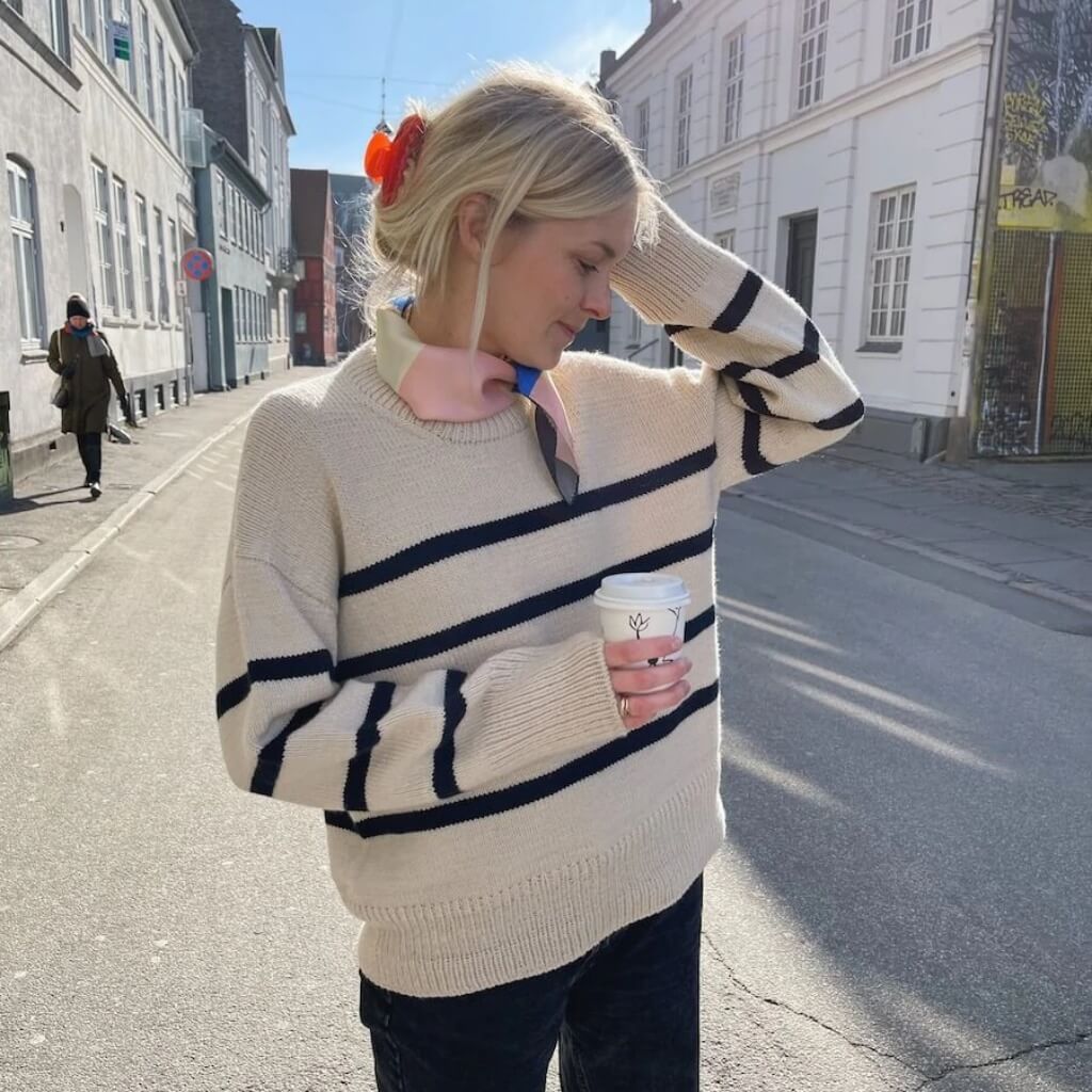 PetiteKnit Pattern Pullover Marseille Sweater Strickanleitung - PetiteKnit (Heft) bei bei bei bei Lieblingsgarn