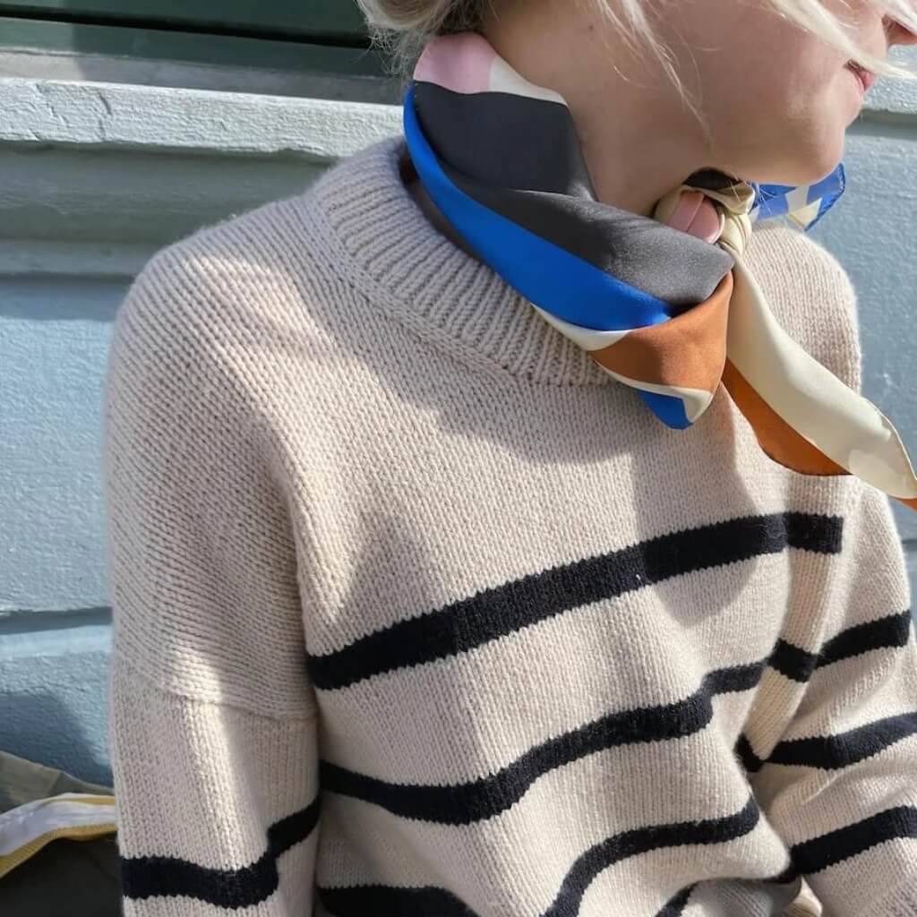 PetiteKnit Pattern Pullover Marseille Sweater Strickanleitung - PetiteKnit (Heft) bei bei bei bei Lieblingsgarn