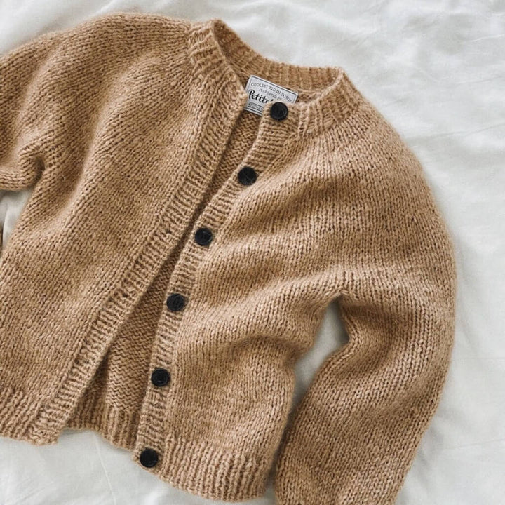 PetiteKnit Pattern Kinderstrickjacke Novice Cardigan Junior Chunky Edition Strickanleitung - PetiteKnit (Heft) Lieblingsgarn