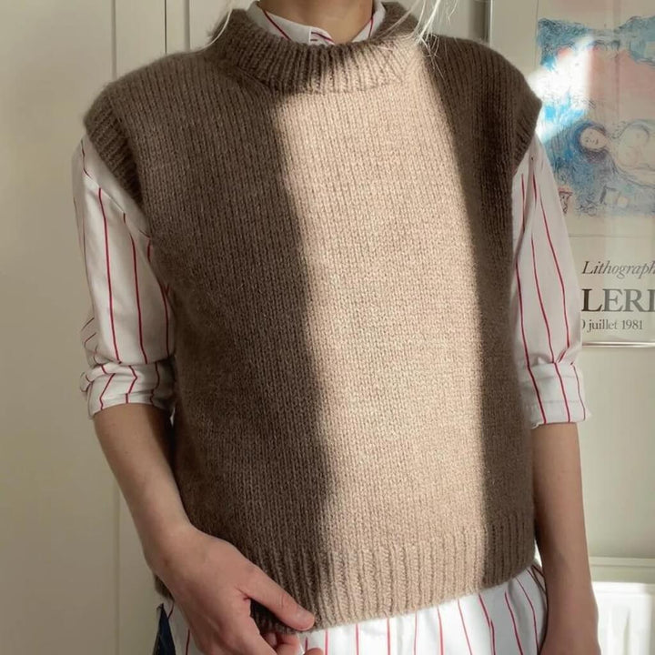 PetiteKnit Pattern Pullunder Novice Slipover Strickanleitung - PetiteKnit (Heft) bei bei bei bei bei bei bei Lieblingsgarn