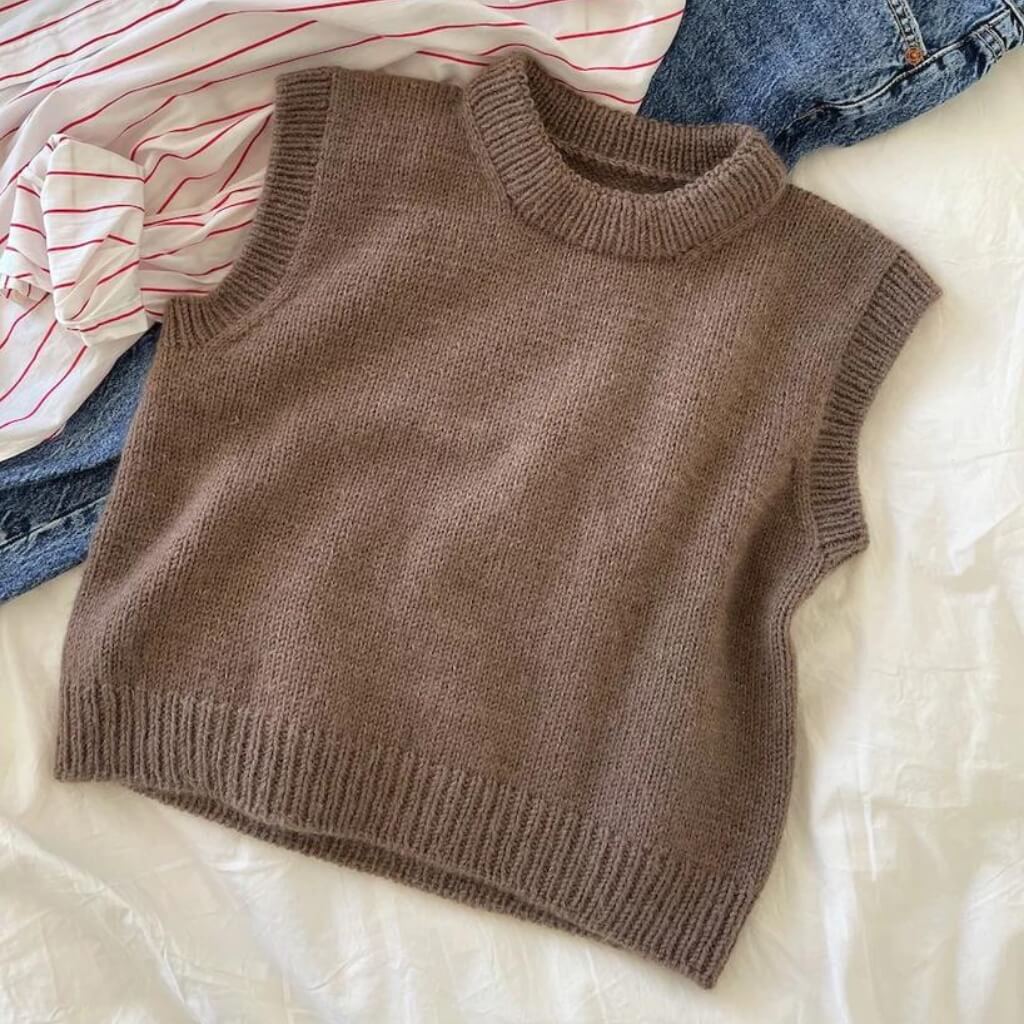 PetiteKnit Pattern Pullunder Novice Slipover Strickanleitung - PetiteKnit (Heft) bei bei bei bei bei bei bei Lieblingsgarn
