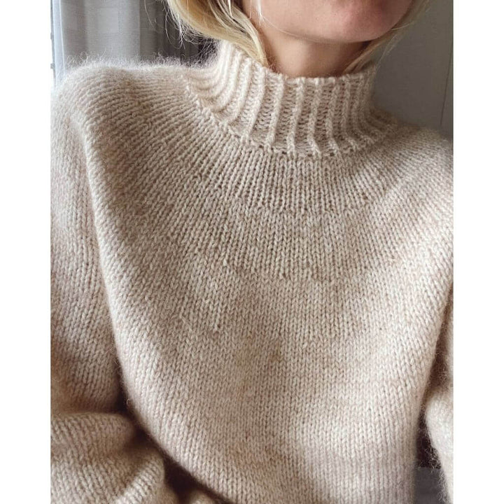 PetiteKnit Pattern Damen Pullover Novice Sweater Strickanleitung - PetiteKnit (Heft) bei bei bei bei bei bei Lieblingsgarn