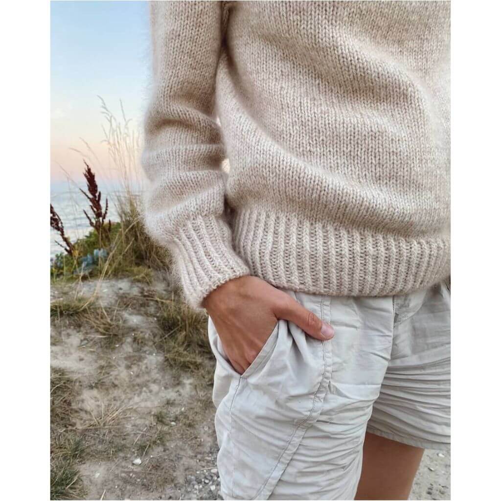 PetiteKnit Pattern Damen Pullover Novice Sweater Strickanleitung - PetiteKnit (Heft) bei bei bei bei bei bei Lieblingsgarn