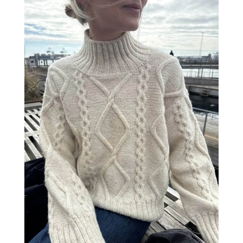 PetiteKnit Pattern Pullover Saga Sweater Strickanleitung - PetiteKnit (Heft) bei bei bei bei Lieblingsgarn