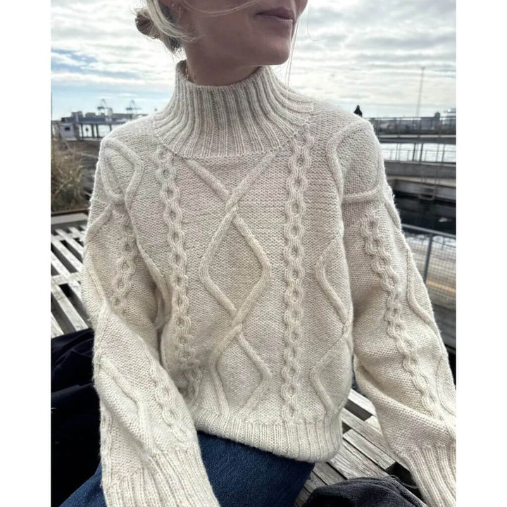 PetiteKnit Pattern Pullover Saga Sweater Strickanleitung - PetiteKnit (Heft) bei bei bei bei Lieblingsgarn