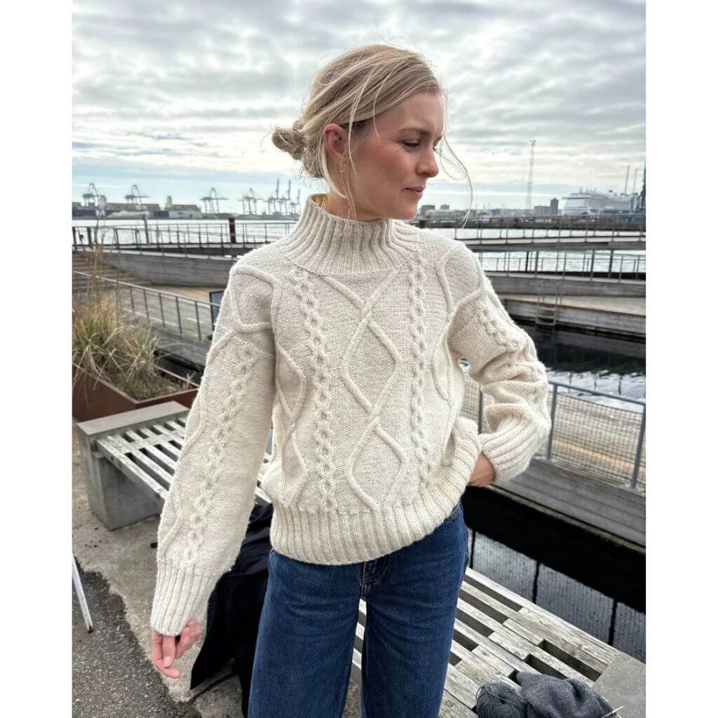 PetiteKnit Pattern Pullover Saga Sweater Strickanleitung - PetiteKnit (Heft) bei bei bei bei Lieblingsgarn