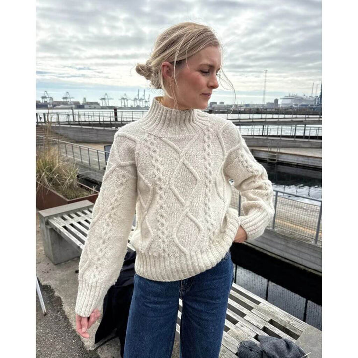 PetiteKnit Pattern Pullover Saga Sweater Strickanleitung - PetiteKnit (Heft) bei bei bei bei Lieblingsgarn