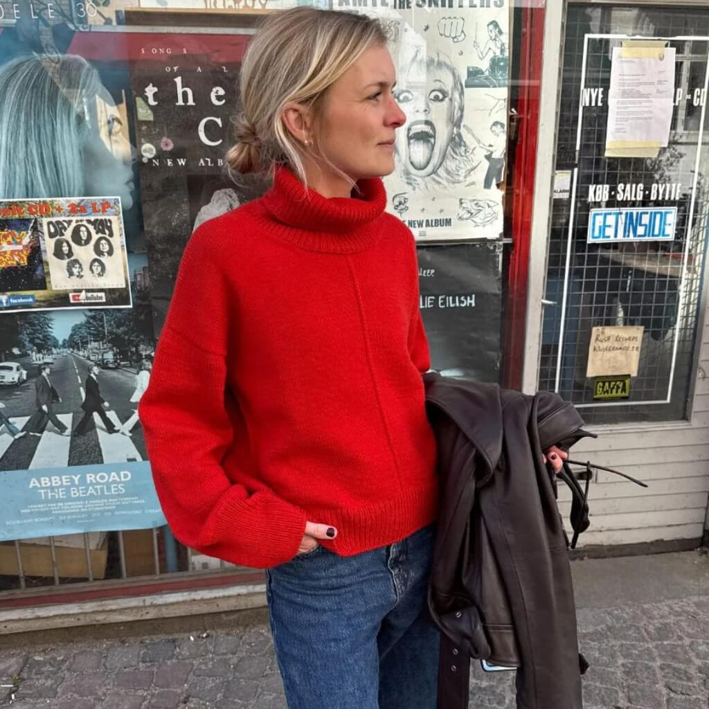 PetiteKnit Pullover Scarlet Sweater Strickanleitung - PetiteKnit (Heft) bei bei bei bei Lieblingsgarn