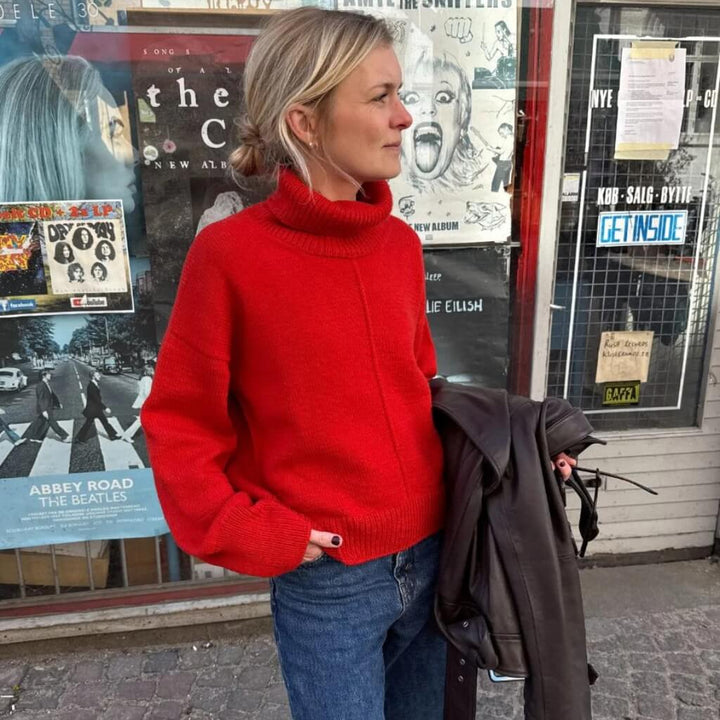 PetiteKnit Pullover Scarlet Sweater Strickanleitung - PetiteKnit (Heft) bei bei bei bei Lieblingsgarn