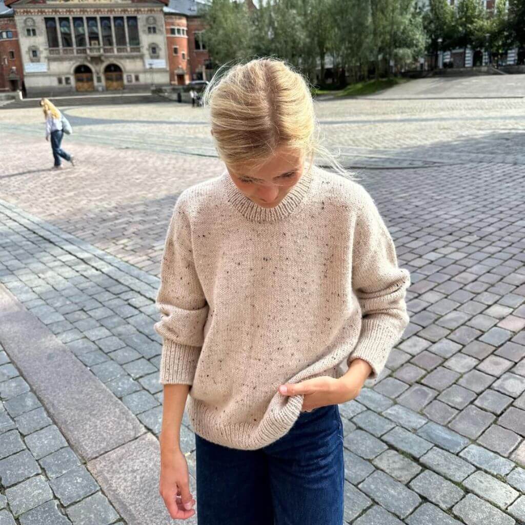 PetiteKnit Pattern Damen Pullover Sonja Sweater Strickanleitung - PetiteKnit (Heft) bei bei bei bei bei bei bei Lieblingsgarn
