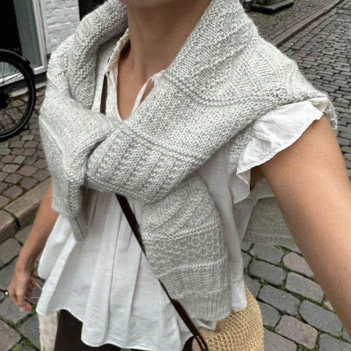 PetiteKnit Pattern Damen Pullover Storm Sweater Strickanleitung - PetiteKnit (Heft) Lieblingsgarn