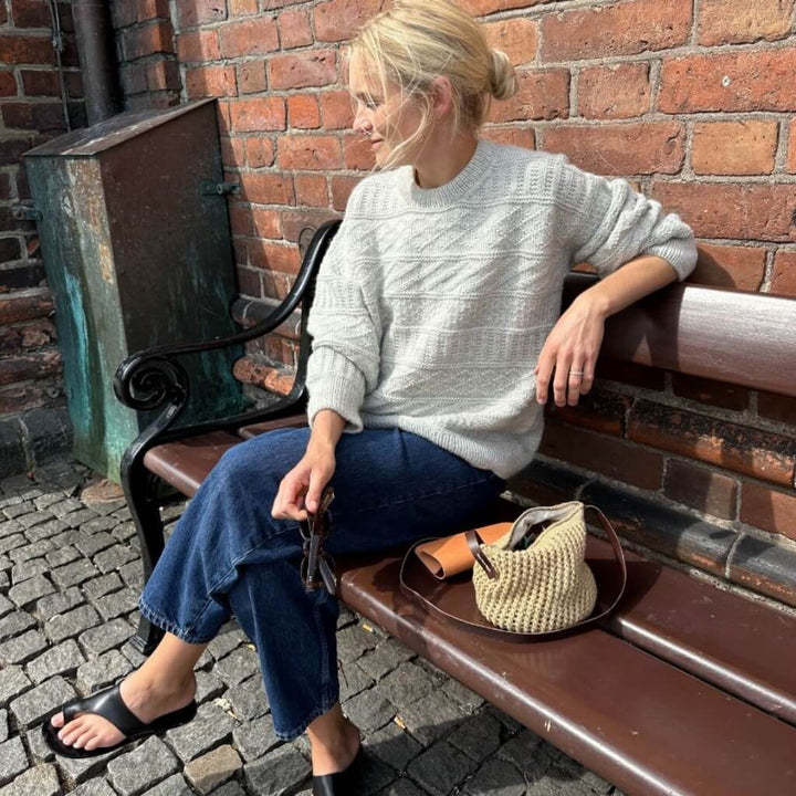 PetiteKnit Pattern Damen Pullover Storm Sweater Strickanleitung - PetiteKnit (Heft) Lieblingsgarn
