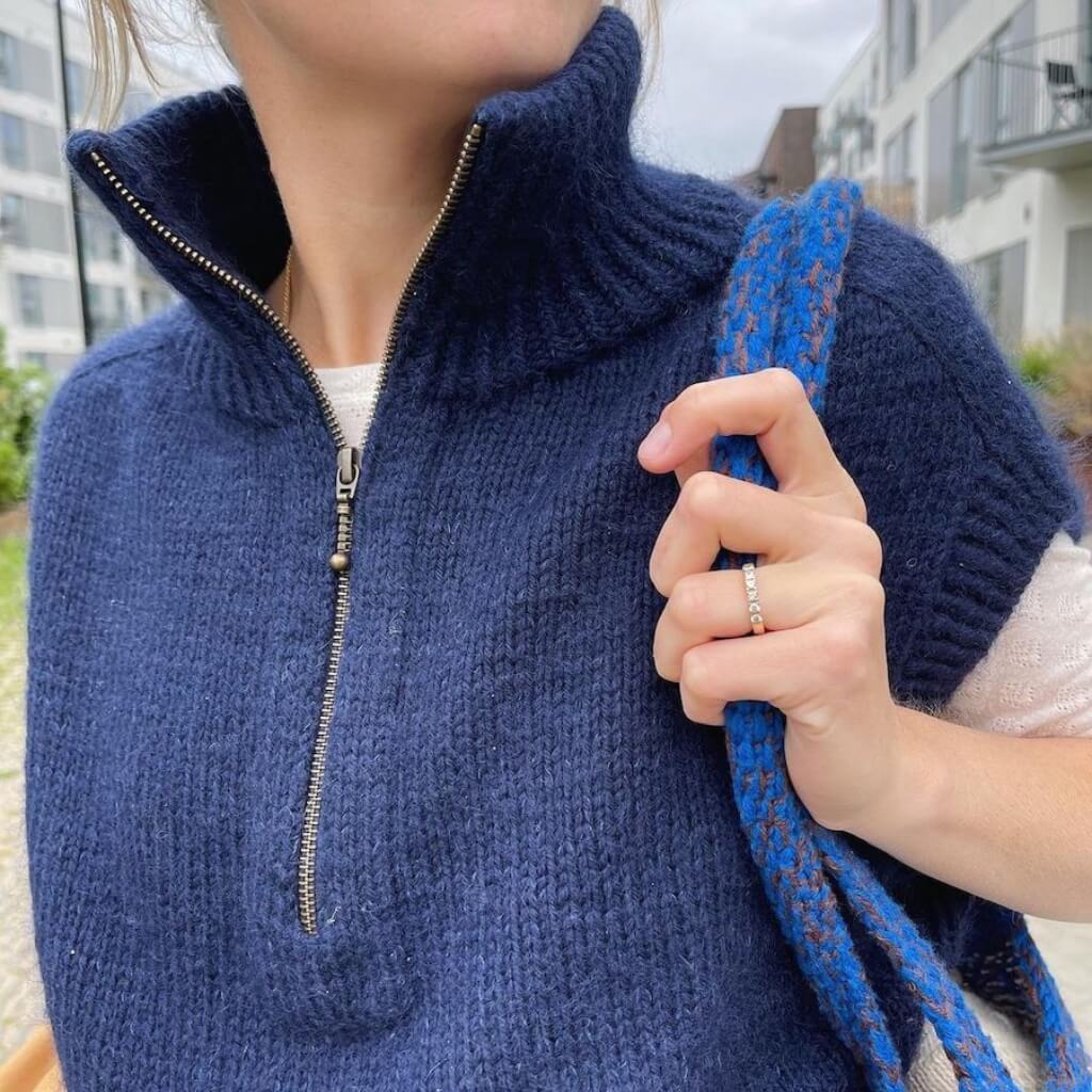 PetiteKnit Pattern Pullunder Zipper Strickanleitung - PetiteKnit (Heft) bei bei bei bei Lieblingsgarn