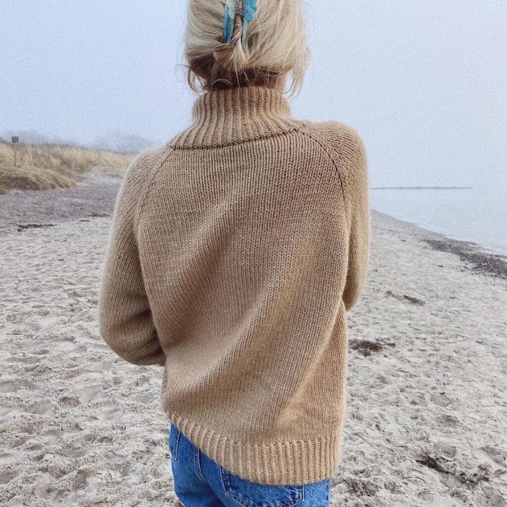 PetiteKnit Pattern Rollkragenpullover Zipper Sweater Strickanleitung - PetiteKnit (Heft) bei bei bei bei Lieblingsgarn
