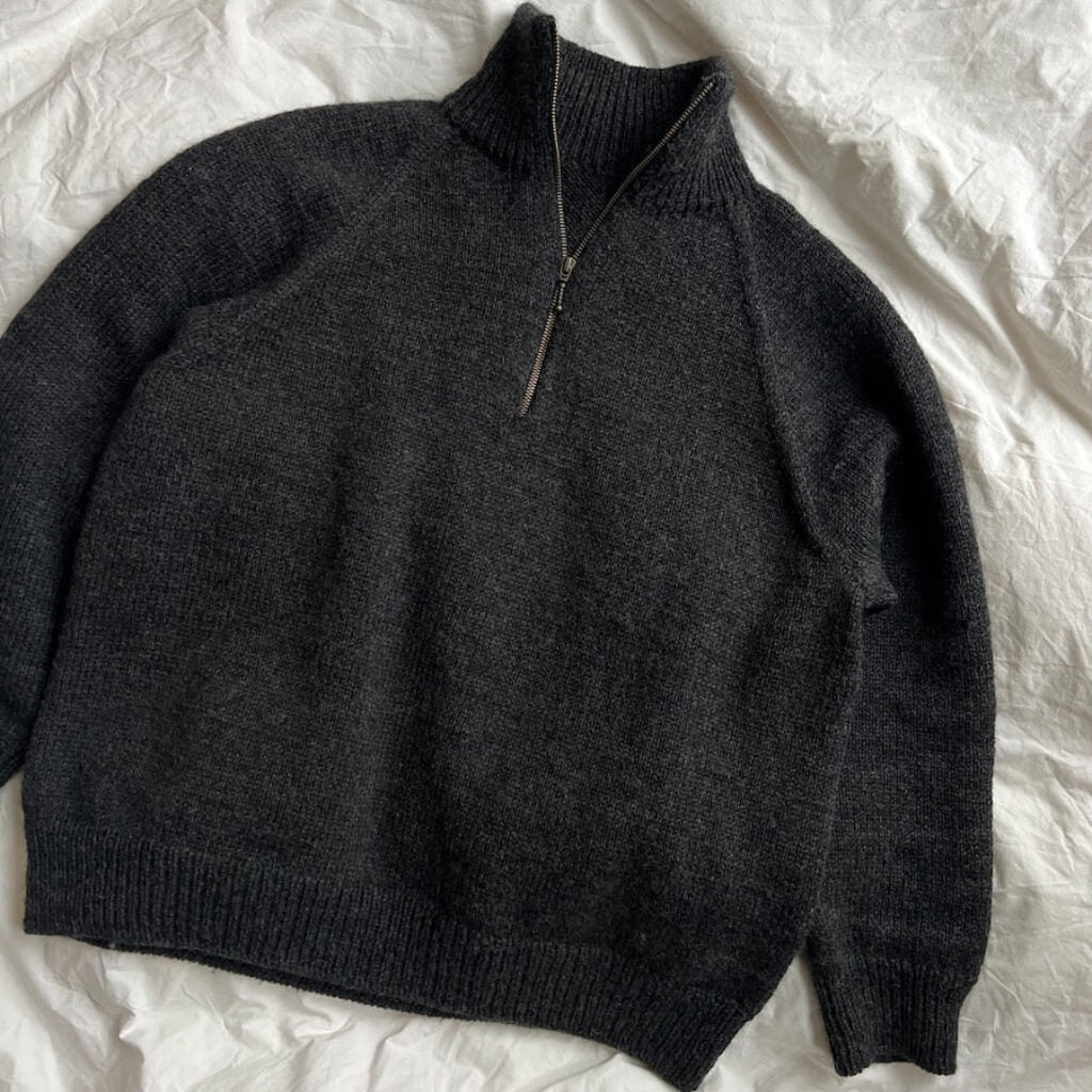PetiteKnit Zipper Sweater Light bei bei bei bei bei bei Lieblingsgarn