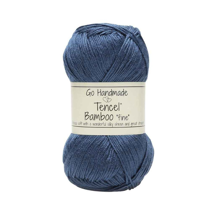 Go Handmade Tencel Bamboo "fine", Farbe Petrol – Bambus und Tencel bei Lieblingsgarn