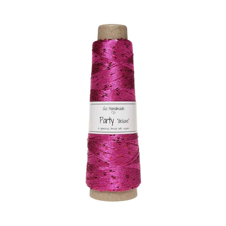 Go Handmade Yarn Party deluxe, Farbe Pink – Synthetik bei Lieblingsgarn