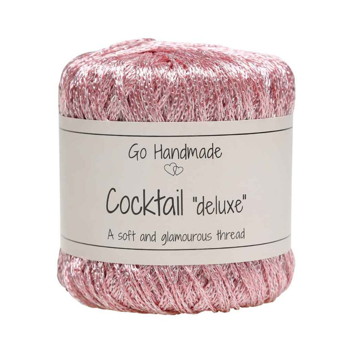 Go Handmade Yarn Cocktail "deluxe", Farbe Pink – Synthetik bei Lieblingsgarn