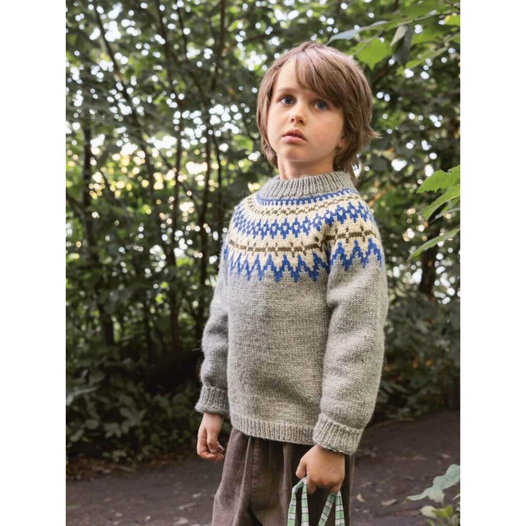 Sandnes Garn Pattern Polar-Light Kinderpullover Strickanleitung - Sandnes Garn (Heft) bei bei bei bei Lieblingsgarn