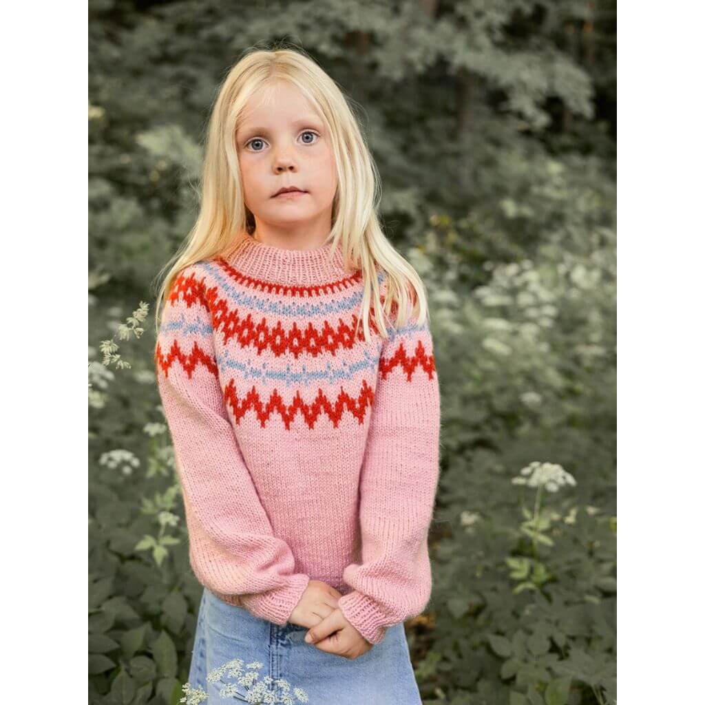 Sandnes Garn Pattern Polar-Light Kinderpullover Strickanleitung - Sandnes Garn (Heft) bei bei bei bei Lieblingsgarn