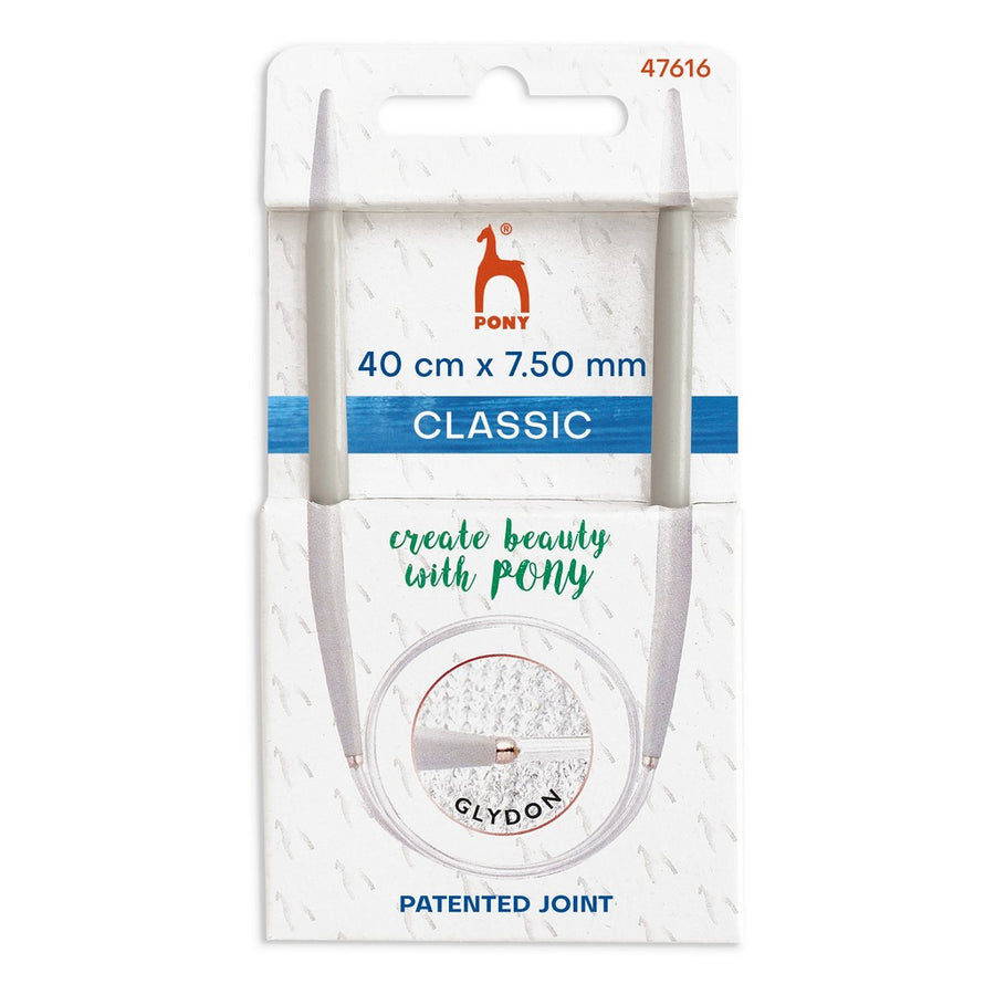 Pony Classic Rundstricknadeln – Produktansicht, Metall bei Lieblingsgarn
