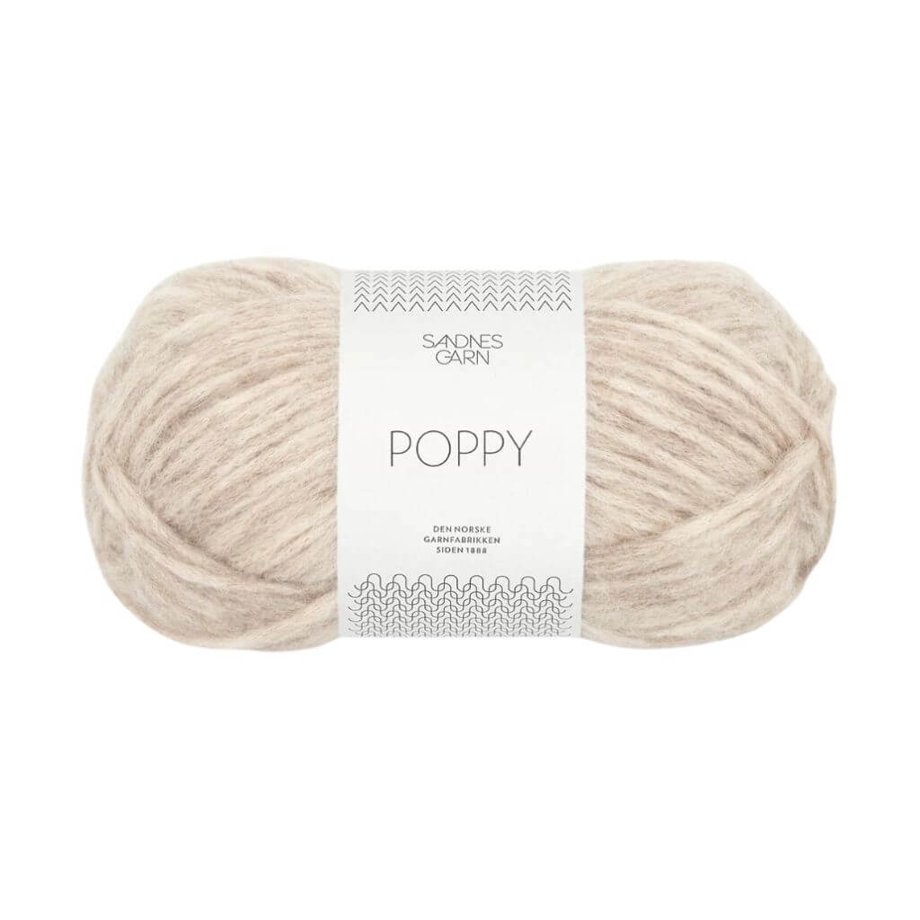 Sandnes Garn 2611 - beigemelert Sandnes Garn Poppy Lieblingsgarn