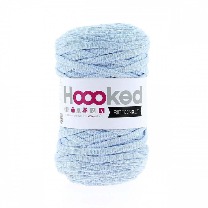 Hoooked RibbonXL, Farbe Powder Blue – Baumwolle bei Lieblingsgarn