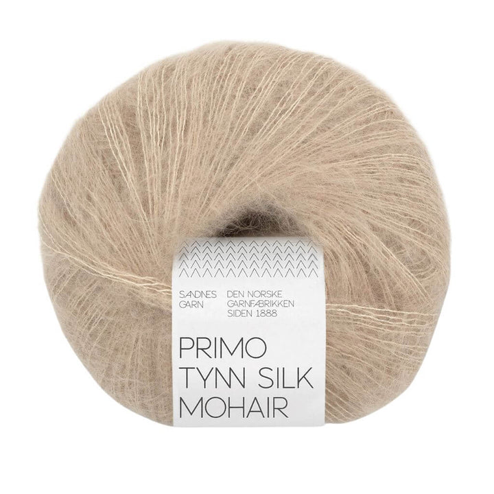 Sandnes Garn Primo Tynn Silk Mohair, Farbe 3021 light beige – Mohair und Seide bei Lieblingsgarn