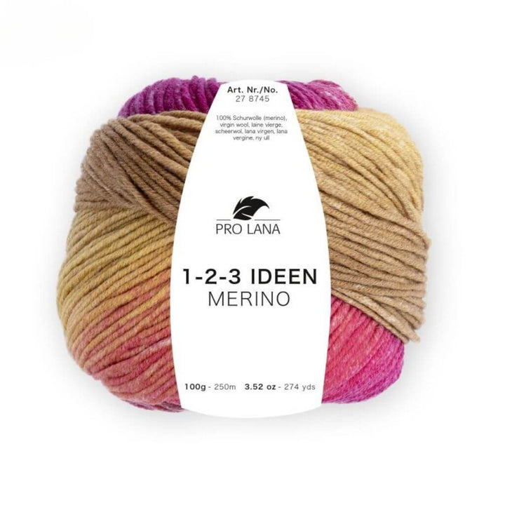 Pro Lana 1-2-3 Ideen Merino, Farbe 8 – Schurwolle bei Lieblingsgarn