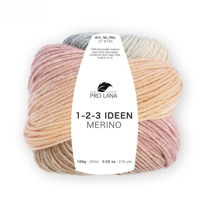 Pro Lana 1-2-3 Ideen Merino, Farbe 9 – Schurwolle bei Lieblingsgarn