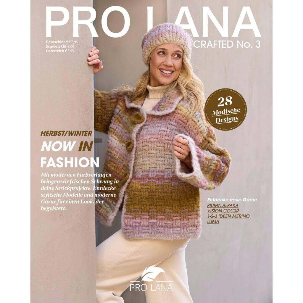 Pro Lana Crafted Nr. 3 bei bei bei bei Lieblingsgarn
