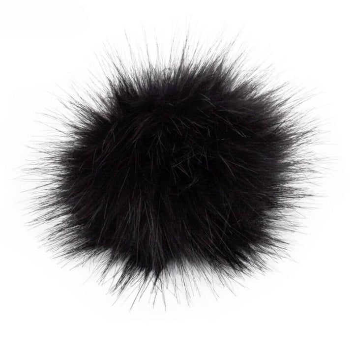 Pro Lana Fell Pompon, Farbe black – Kunststoff bei Lieblingsgarn