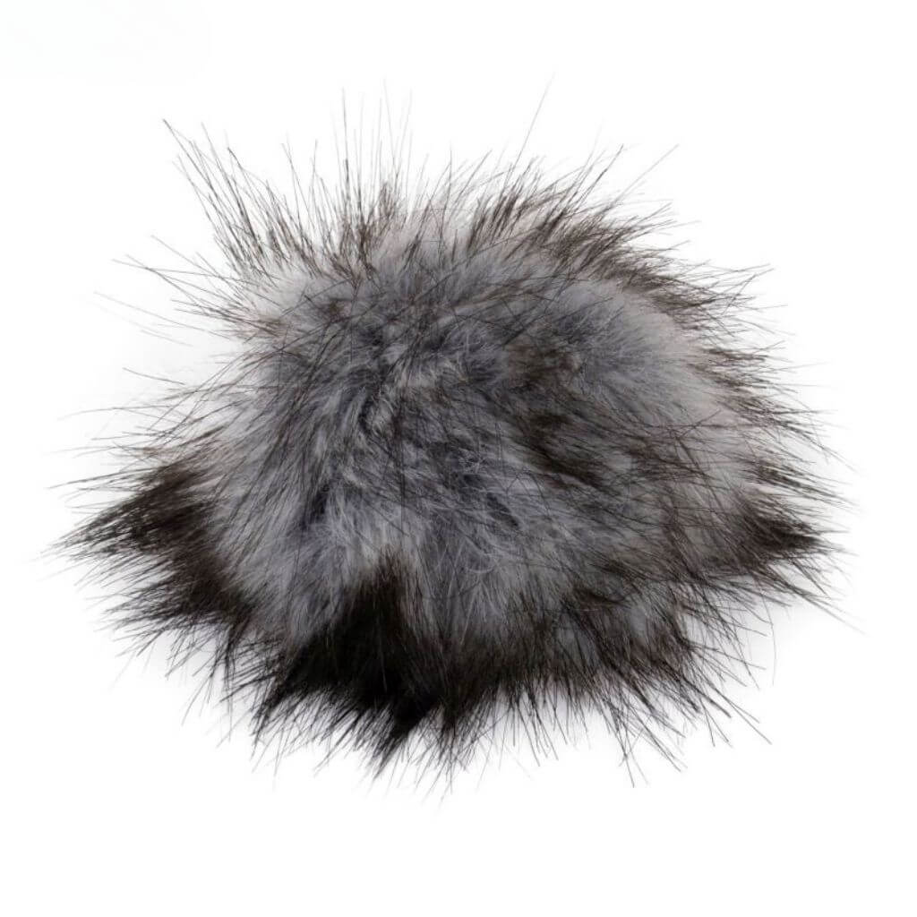 Pro Lana Fell Pompon, Farbe grey – Kunststoff bei Lieblingsgarn