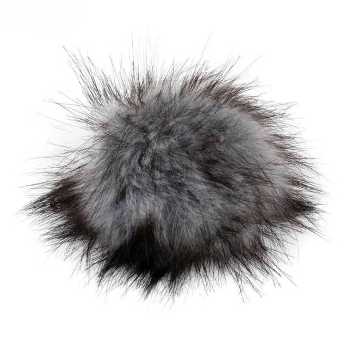 Pro Lana Fell Pompon, Farbe grey – Kunststoff bei Lieblingsgarn