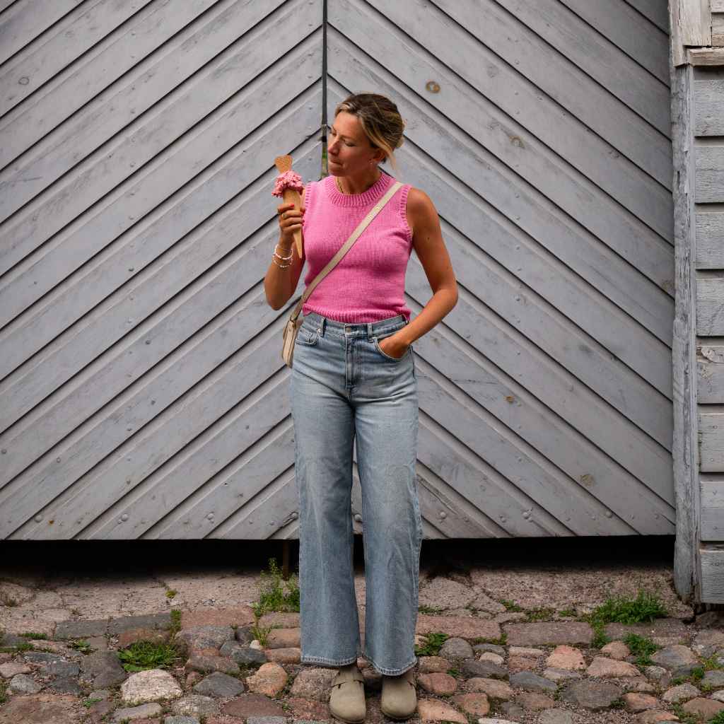 Kutovakika - Veronika Lindberg Sweet Breeze Top Strickanleitung - Kutovakika (PDF, englisch) bei bei bei bei Lieblingsgarn