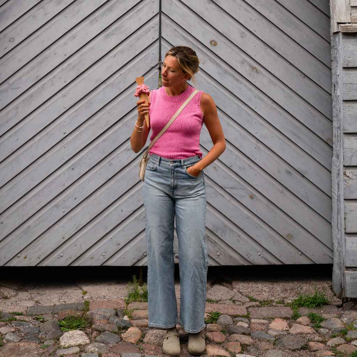 Kutovakika - Veronika Lindberg Sweet Breeze Top Strickanleitung - Kutovakika (PDF, englisch) bei bei bei bei Lieblingsgarn