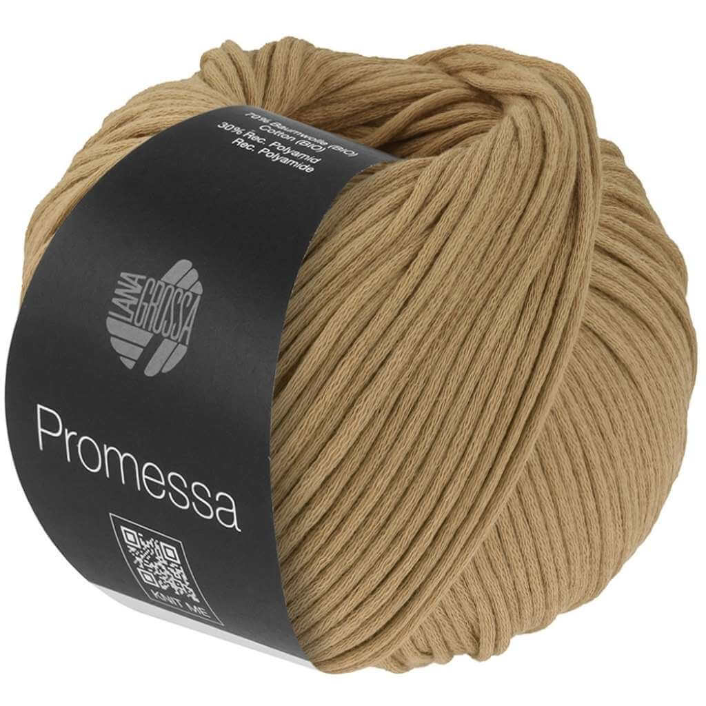 Lana Grossa Promessa, Farbe 42 Camel – Baumwolle und Synthetik bei Lieblingsgarn