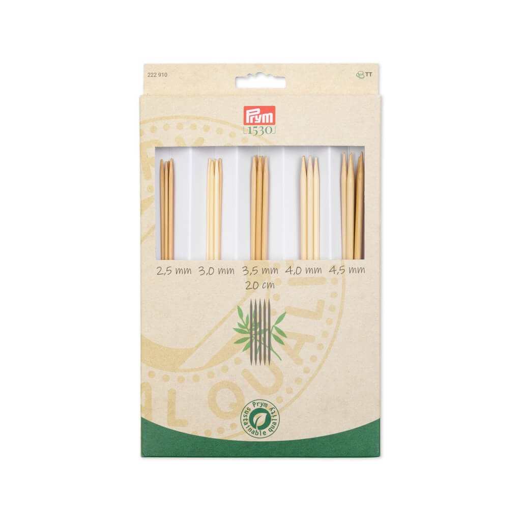 Prym 1530 Strumpfstricknadeln Bambus Set bei bei bei bei Lieblingsgarn